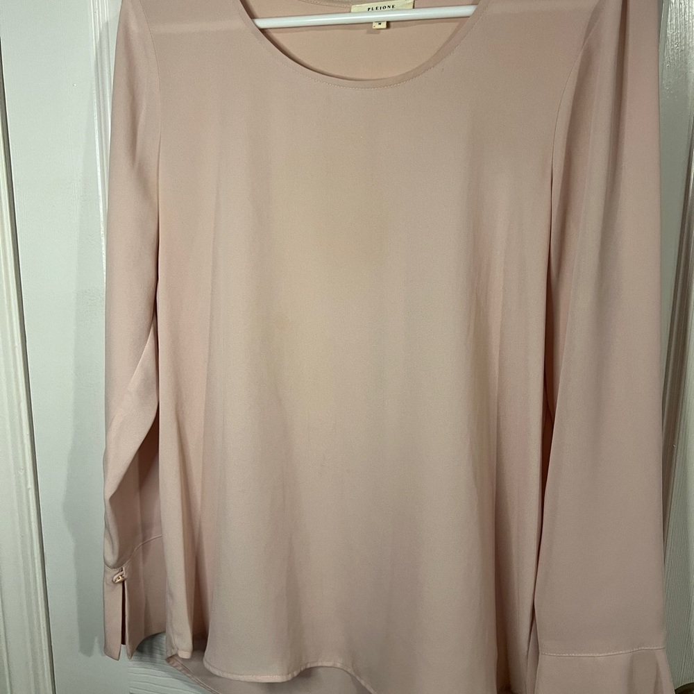 Pleione Women's Pink blush Blouse